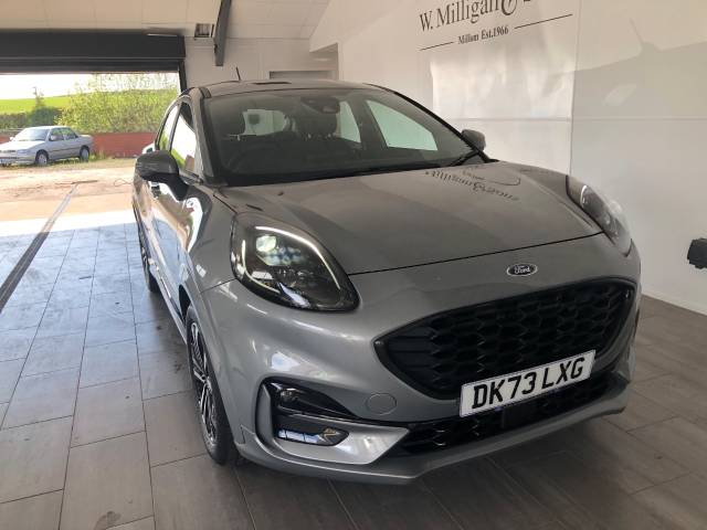 Ford Puma 1.0 EcoBoost Hybrid mHEV ST-Line 5dr Hatchback Petrol Silver