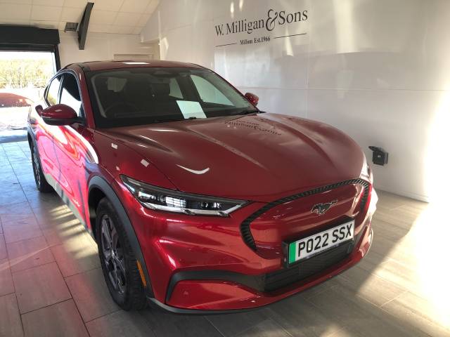 Ford Mustang Mach-e 0.0 198kW Standard Range 68kWh RWD 5dr Auto Hatchback Electric Red