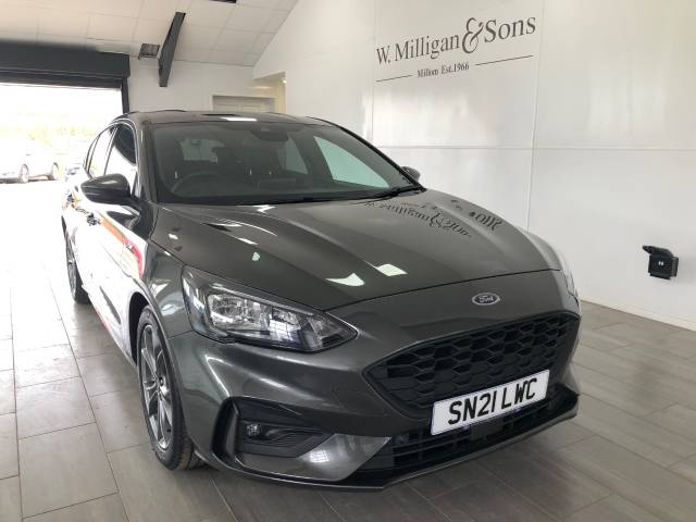 Ford Focus 1.0 EcoBoost Hybrid mHEV 125 ST-Line Edition 5dr Hatchback Petrol Grey