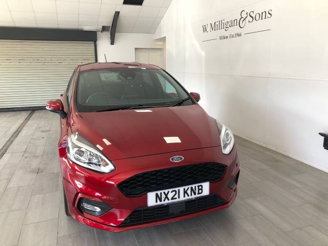 2021 Ford Fiesta 1.0 EcoBoost Hybrid mHEV 125 ST-Line Edition 5dr