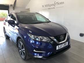 NISSAN QASHQAI 2017 (17) at W Milligan & Sons Haverigg
