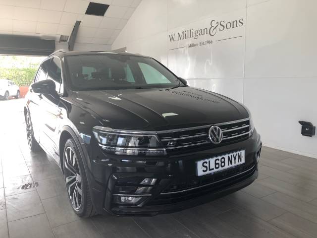Volkswagen Tiguan 2.0 TDi 150 R-Line 5dr Estate Diesel Black
