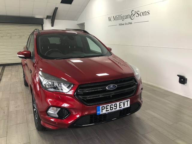 Ford Kuga 2.0 TDCi 180 ST-Line 5dr Hatchback Diesel Red