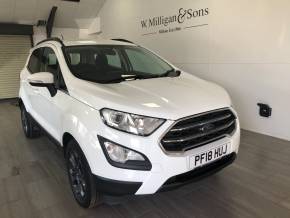 FORD ECOSPORT 2018 (18) at W Milligan & Sons Haverigg
