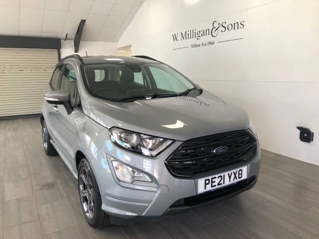 Ford Ecosport 1.0 EcoBoost 140 ST-Line 5dr Hatchback Petrol Silver