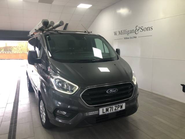 Ford Transit Custom 2.0 EcoBlue 130ps Low Roof Limited Van Panel Van Diesel Grey