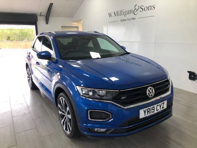 Volkswagen T-Roc 1.5 TSI EVO R-Line 5dr Hatchback Petrol Blue