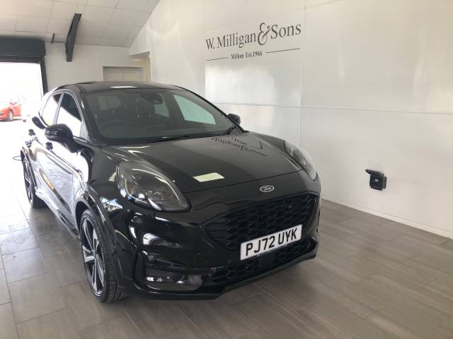 Ford Puma 1.0 EcoBoost Hybrid mHEV 155 ST-Line X 5dr Hatchback Petrol Black