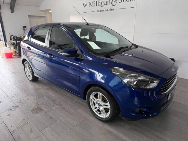 Ford Ka+ 1.2 Zetec 5dr Hatchback Petrol Blue