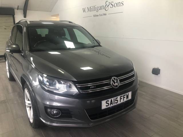 Volkswagen Tiguan 2.0 TDi BlueMotion Tech R-Line 177 5dr DSG Estate Diesel Grey