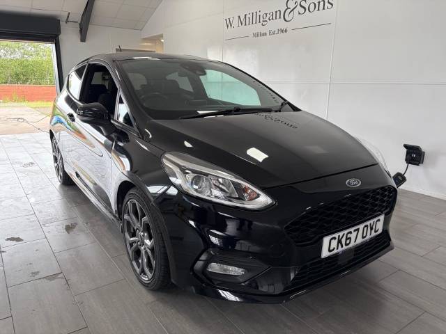 Ford Fiesta 1.0 EcoBoost ST-Line 3dr Hatchback Petrol Black