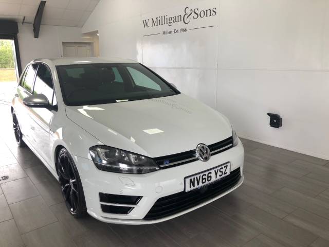 Volkswagen Golf 2.0 TSI R 5dr DSG Hatchback Petrol White