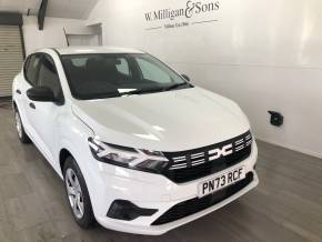 DACIA SANDERO at W Milligan & Sons Haverigg