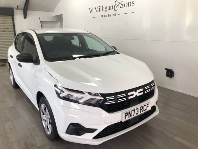 Dacia Sandero 1.0 Tce Essential 5dr Hatchback Petrol White