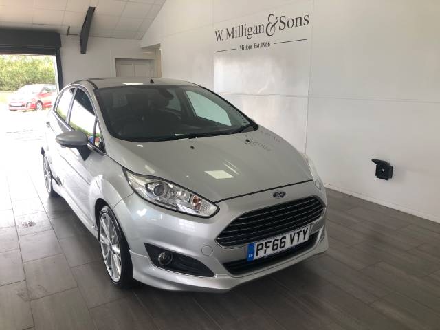 Ford Fiesta 1.0 EcoBoost 125 Titanium X 5dr Hatchback Petrol Silver