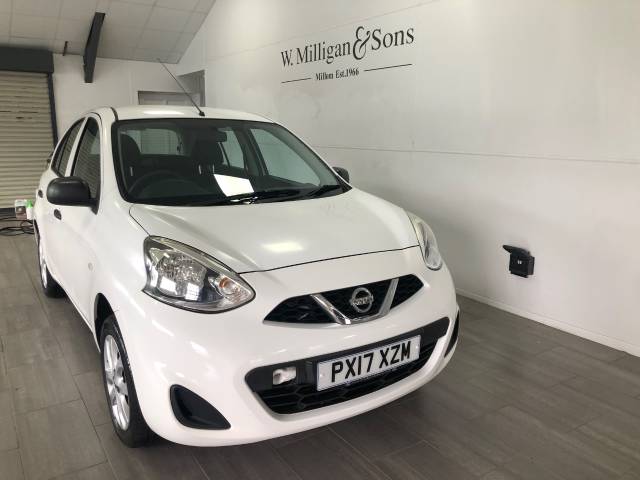 Nissan Micra 1.2 Vibe 5dr Hatchback Petrol White