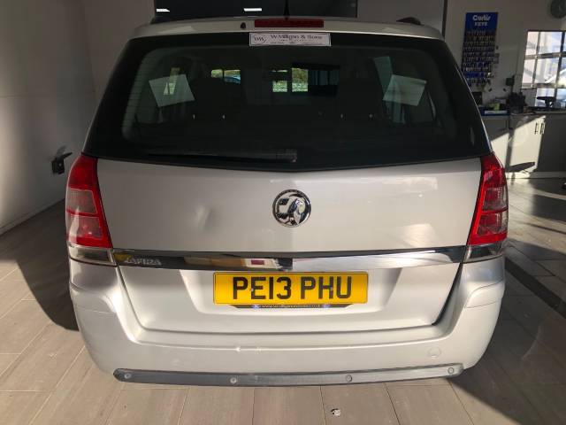 2013 Vauxhall Zafira 1.6i [115] Exclusiv 5dr
