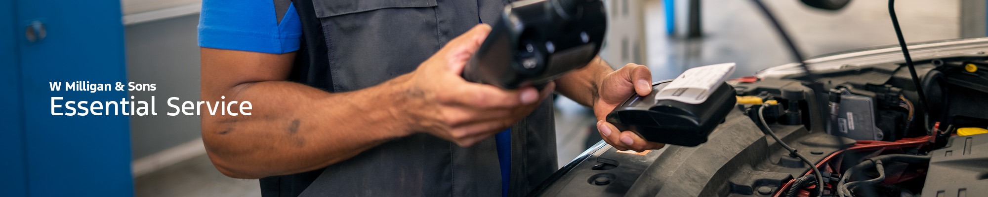 Ford Essential Service at W Milligan & Sons in Millom, Cumbria
